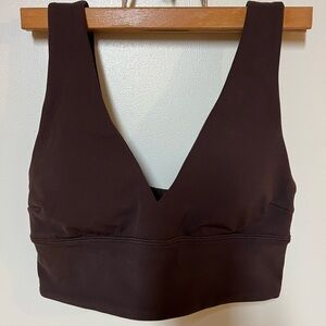 Lululemon Align V-Neck Bra Espresso